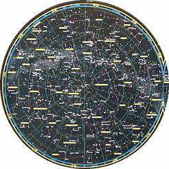 One side of the star map
