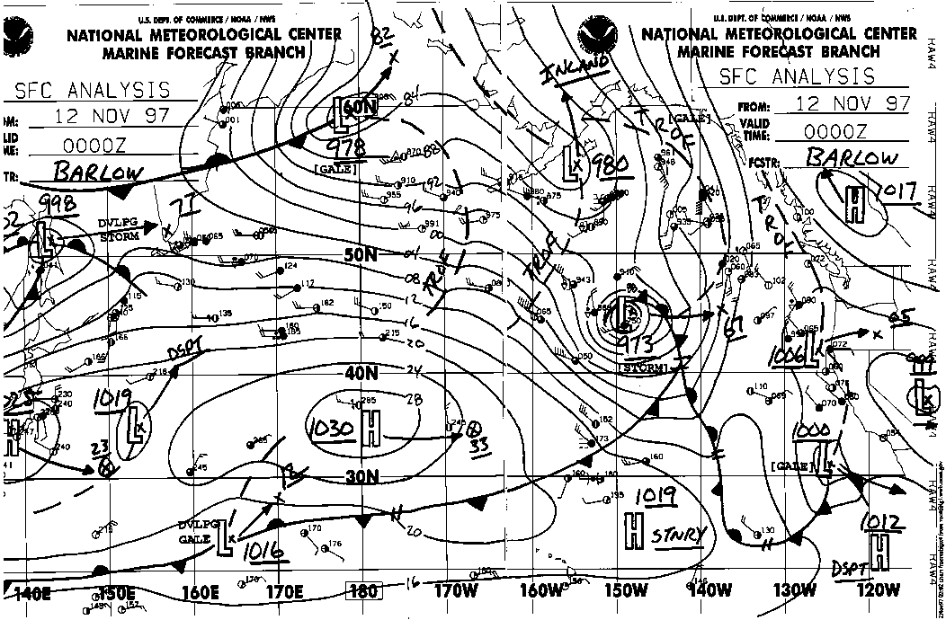 How to read weather maps