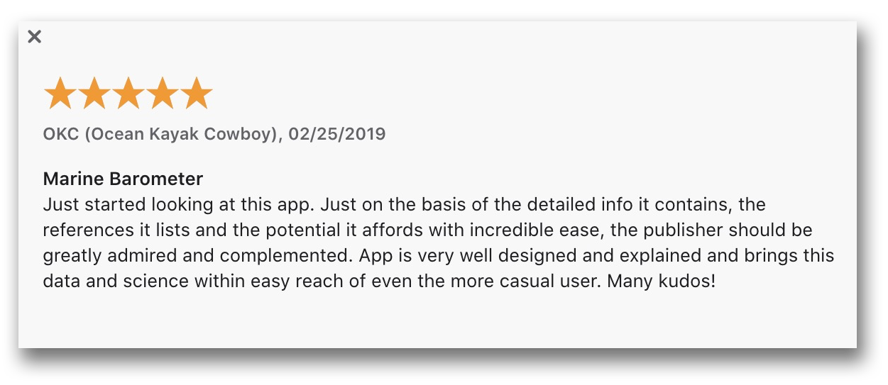 Marine Barometer Reviews